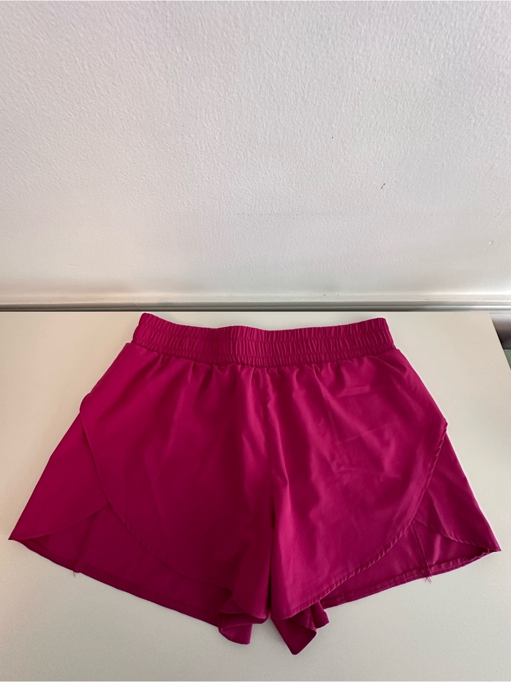 Women’s Red Athletic Running Shorts - Lightweight Activewear